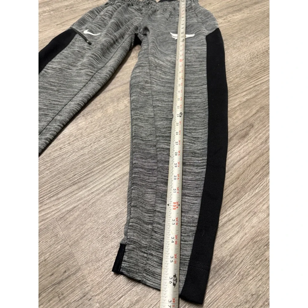 Nike Dri-Fit Mens Medium Gray Space Dye Heather‎ Athletic Jogger Sweatpants